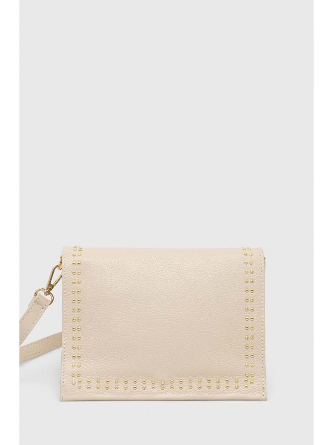 Kožená kabelka Answear LAB béžová barva